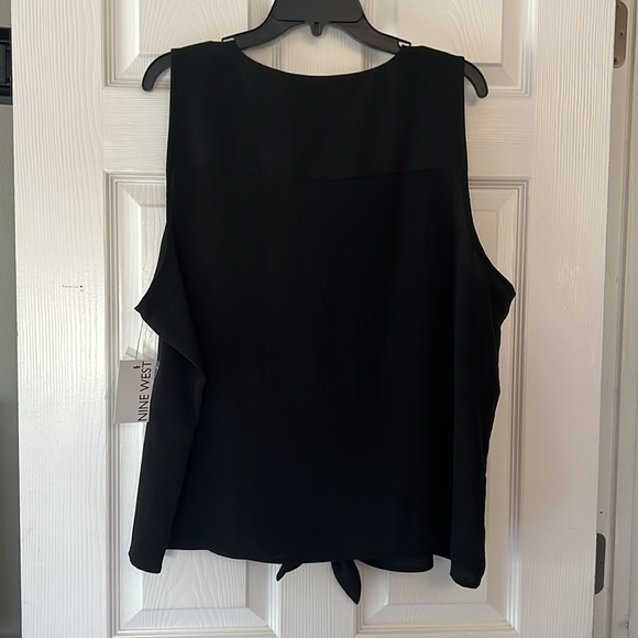 New with Tags! Nine West Black Tank Top XXL - Picture 3 of 3